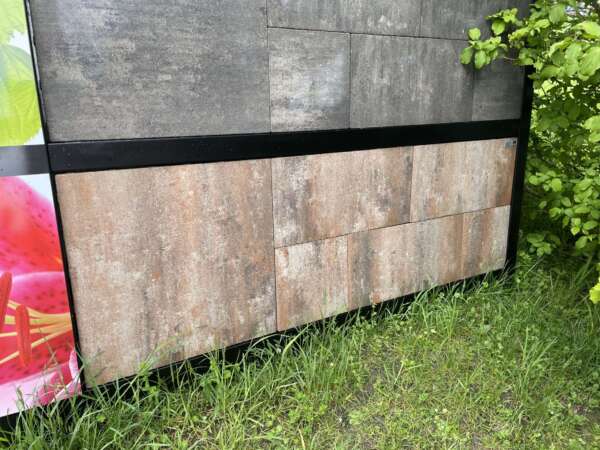 Beton Terrassenplatte Wildverband