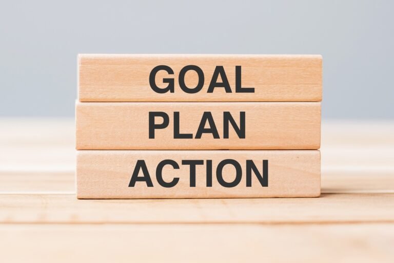Gross vecteezy wooden block with goal plan and action 3057339