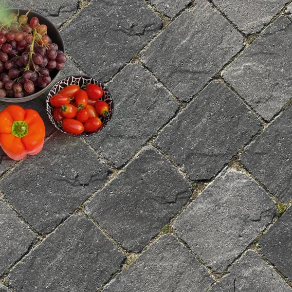 Antikpflaster Basalt | 21x14x6cm