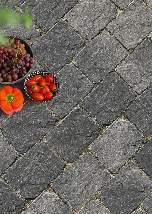 Antikpflaster Basalt | 21x14x6cm