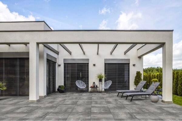 Premium Terrassenplatten Grau Anthrazit,