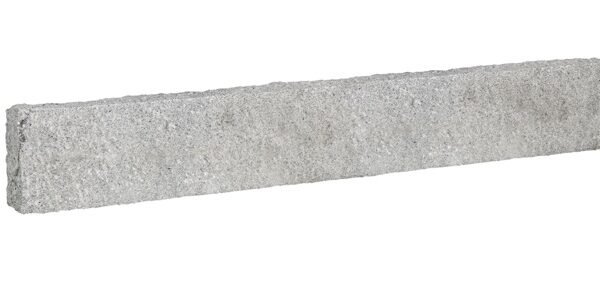 Granit Randstein hellgrau 10x25x150cm
