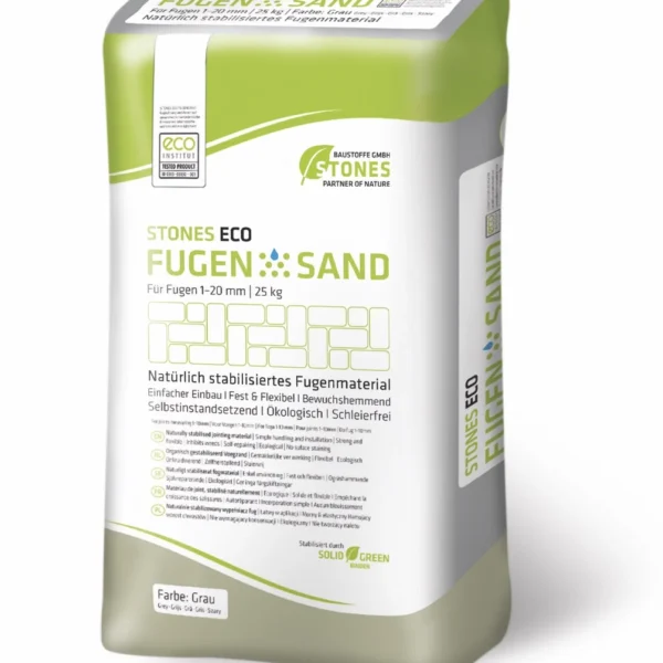 Fugensand Unkrautfrei Stones ECO Grau 25kg Sack