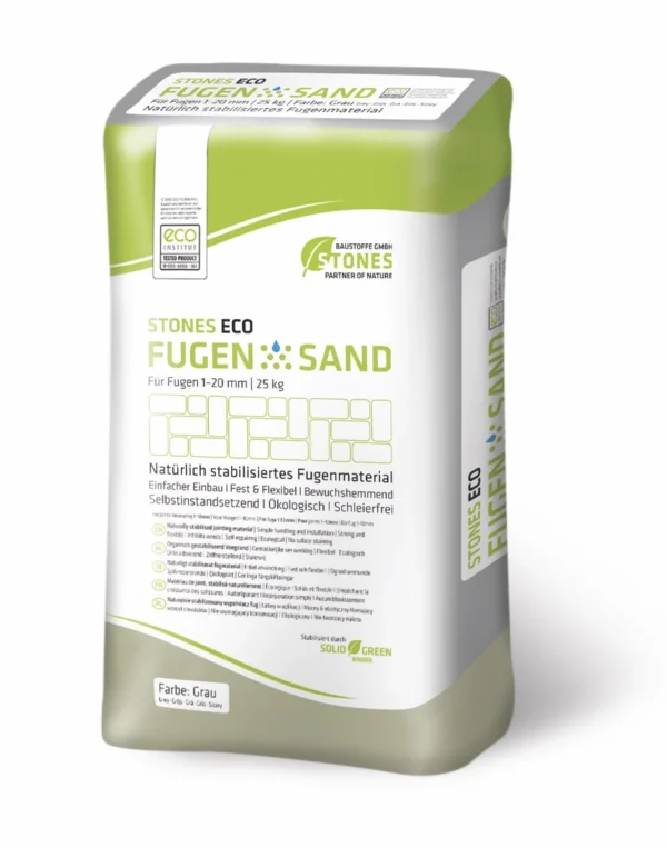 Fugensand Unkrautfrei Stones ECO Grau 25kg Sack