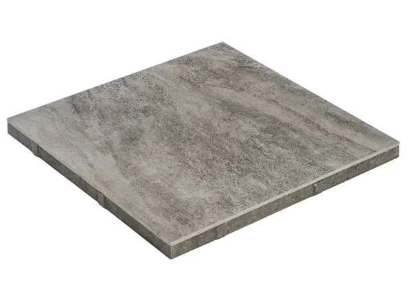 Keramikverbundplatte grau, 1cm Keramik, 3cm Beton, Diephaus Ceratio Quarzit