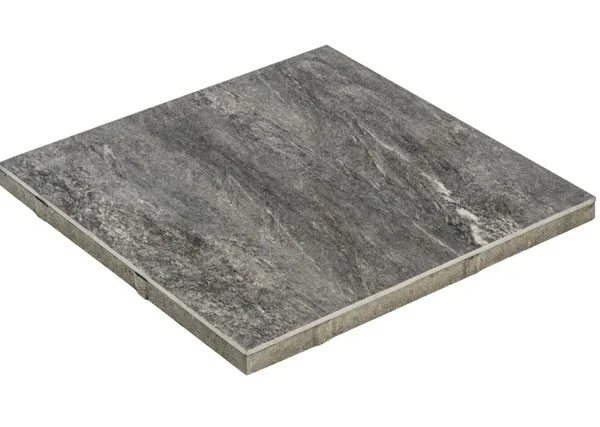 Keramikverbundplatte Anthrazit, 1cm Keramik, 3cm Beton, Diephaus Ceratio Basalt