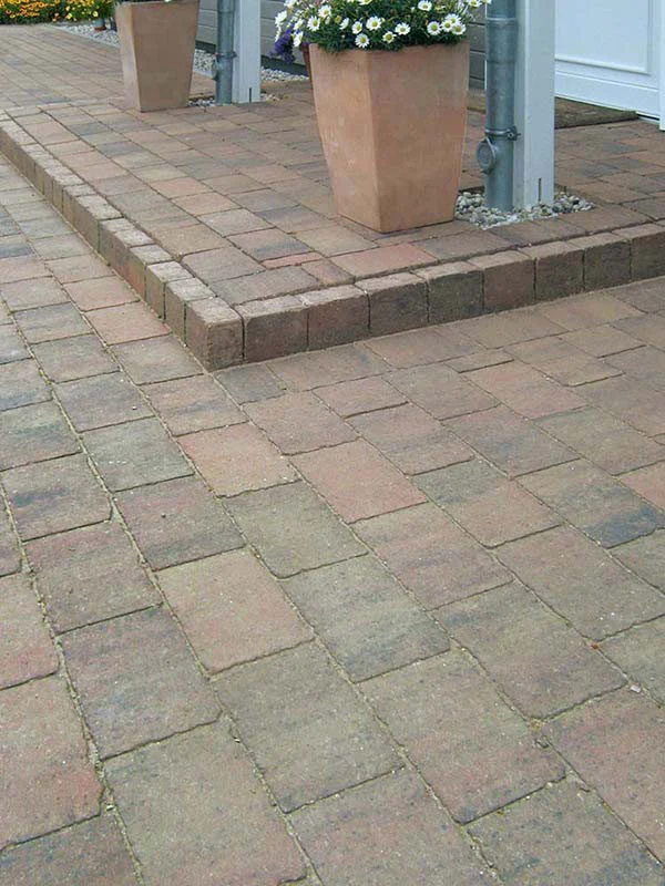 Antikpflaster gekollert Herbstlaub | 7cm - verschiedene Größen