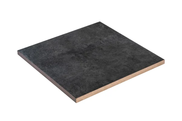Keramik-Terrassenplatte Concreto Basalt – 60×60×3 cm Vollkeramik