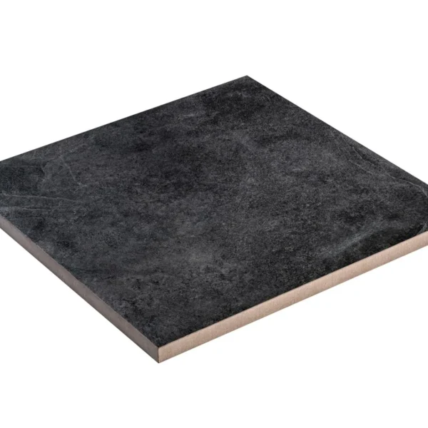 2015260 Keramik-Terrassenplatte Roca Basalt – 60×60×3 cm Vollkeramik