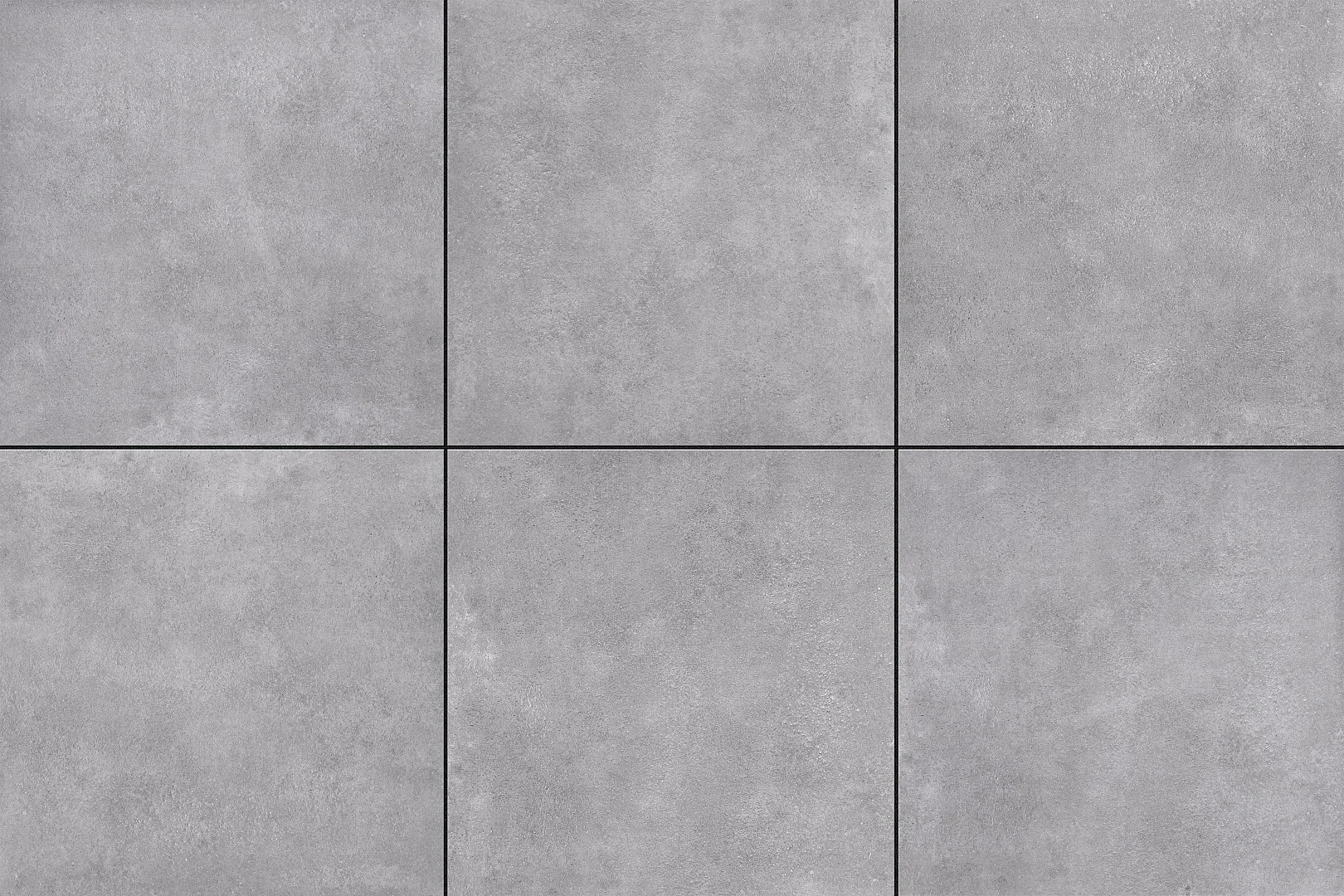 Keramik-Verbundplatte Grau „Bari“ | 60x60x4 cm