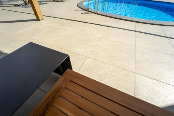 Keramik-Terrassenplatte Creme "Messina" | 3 cm - verschiedene Größen