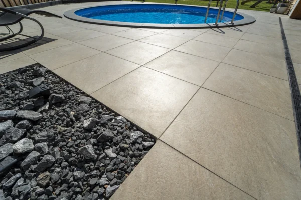 Keramik-Terrassenplatte Creme "Messina" | 2cm - verschiedene Größen