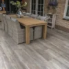 Keramik Verbundplatten Dark Oak "Woodlook" | 30x120x4cm