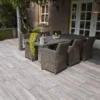Keramik-Verbundplatten grau-gekalkt "Woodlook" | 4cm