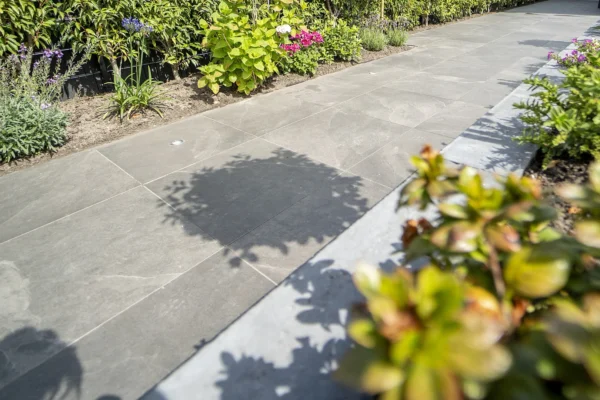 Keramik-Terrassenplatte Anthrazit "Pavia" | 3 cm - verschiedene Größen