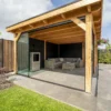 Keramik-Terrassenplatte Anthrazit "Pavia" | 3 cm - verschiedene Größen
