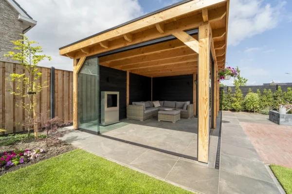 Keramik-Terrassenplatte Anthrazit "Pavia" | 3 cm - verschiedene Größen