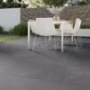 Keramik-Terrassenplatte Anthrazit "Pavia" | 2cm - verschiedene Größen