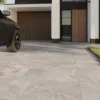 Keramik-Terrassenplatte Taupe "Varese" | 3cm - verschiedene Größen