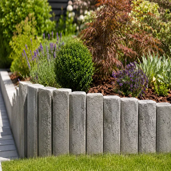 Palisade Hellgrau "Premium" | 12cm verschiedene Größen