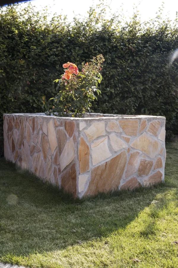 Polygonalplatten Gelb-Bunt "Rio Sunrise Extra" | 2,5-4cm
