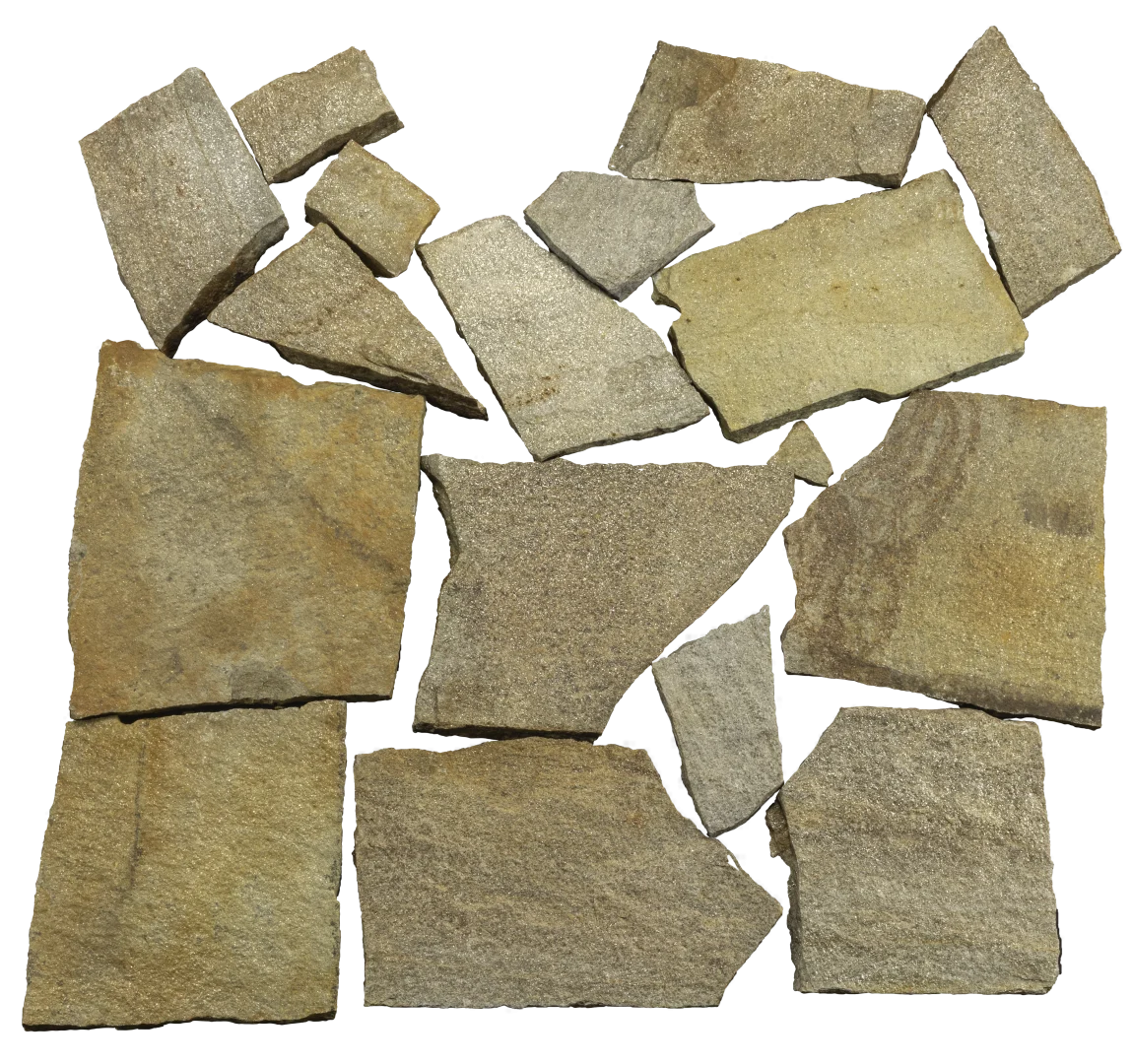 Polygonalplatten Bunt „Vitalis Copper“ | 2-4cm