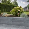 Palisade Anthrazit "Tahiti Piazzo" Diorit | 12cm verschiedene Größen