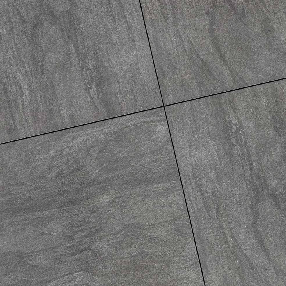 Keramik-Terrassenplatte Anthrazit „Trentino Nero“ | 2cm – verschiedene Größen