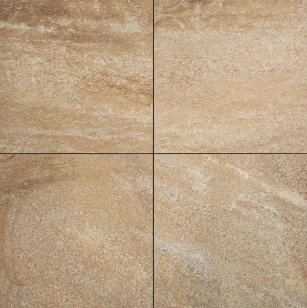 Keramik-Terrassenplatte Creme-Braun "Trentino Rio Sunrise" | 2cm - verschiedene Größen