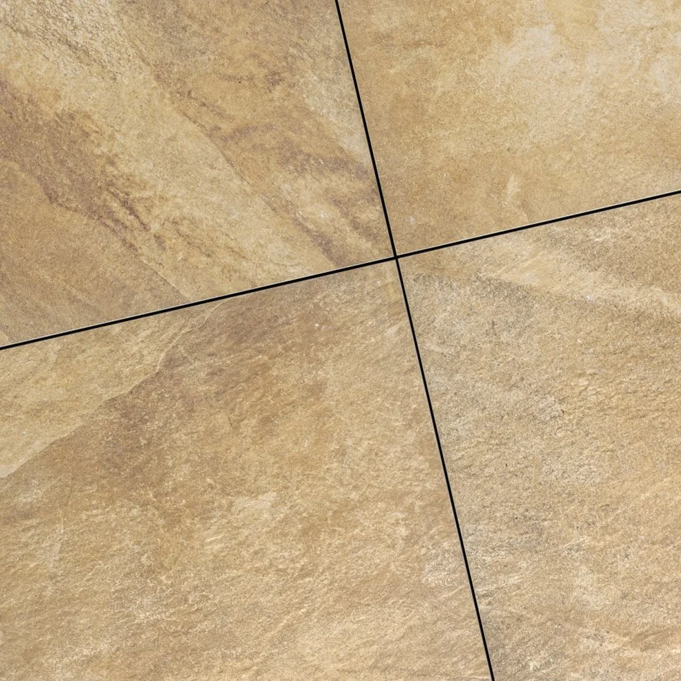 Keramik-Terrassenplatte Creme-Braun „Trentino Rio Sunrise“ | 2cm – verschiedene Größen