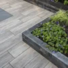 Keramik-Terrassenplatte Eiche-Braun "Woodlook" | 30x120x2cm