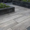 Keramik-Terrassenplatte Eiche-Braun "Woodlook" | 30x120x2cm