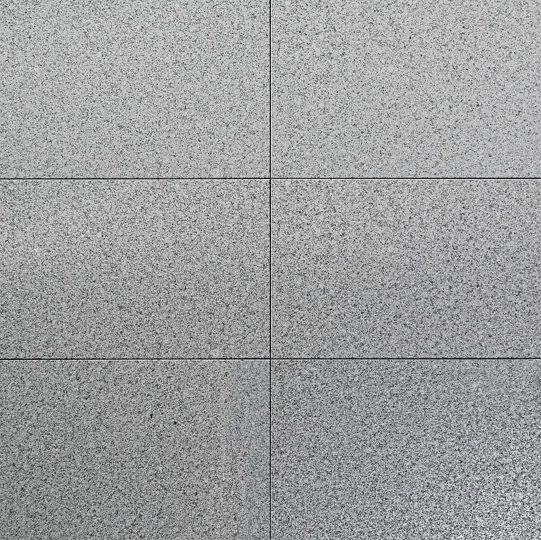 Terrassenplatten Granit hellgrau