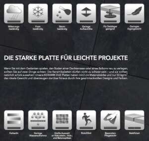 Vorteile 2cm Keramikplatten